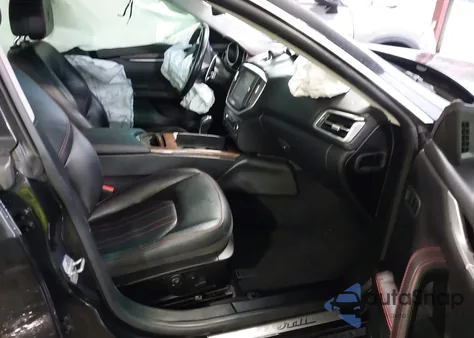 2016 Maserati Ghibli S из США, поврежденный, VIN ZAM57RSA1G1169679